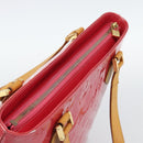 LOUIS VUITTON Monogram Vernis Houston Hand Bag Fran Boise M9135F LV Auth 188881A-6