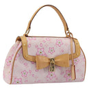 LOUIS VUITTON Cherry Blossom Sac Retro PM Hand Bag Pink M92013 LV Auth 188882SAM-1