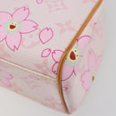 LOUIS VUITTON Cherry Blossom Sac Retro PM Hand Bag Pink M92013 LV Auth 188882SAM-18