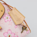 LOUIS VUITTON Cherry Blossom Sac Retro PM Hand Bag Pink M92013 LV Auth 188882SAM-21