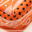 HERMES Foolby 25 Pouch Silk Orange Auth 188883M-9