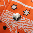 HERMES Foolby 25 Pouch Silk Orange Auth 188883M-17