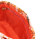 HERMES Foolby 25 Pouch Silk Orange Auth 188883M-21