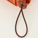 HERMES Foolby 25 Pouch Silk Orange Auth 188883M-7