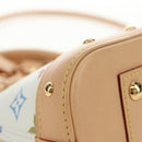 LOUIS VUITTON Monogram LV x TM Alma BB Hand Bag 2way White M13078 Auth 188884SM-16