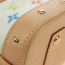 LOUIS VUITTON Monogram LV x TM Alma BB Hand Bag 2way White M13078 Auth 188884SM-18