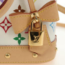 LOUIS VUITTON Monogram LV x TM Alma BB Hand Bag 2way White M13078 Auth 188884SM-21