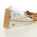 LOUIS VUITTON Monogram LV x TM Alma BB Hand Bag 2way White M13078 Auth 188884SM-4