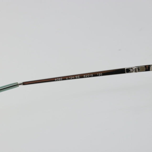CHANEL Camelia Sunglasses metal Green CC Auth 188892