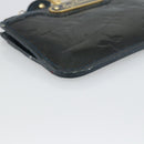 LOUIS VUITTON Vernis Pochette Cles NM Coin Purse Bluenuit M93665 LV Auth 188895-14