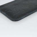 LOUIS VUITTON Vernis Pochette Cles NM Coin Purse Bluenuit M93665 LV Auth 188895-16