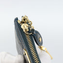 LOUIS VUITTON Vernis Pochette Cles NM Coin Purse Bluenuit M93665 LV Auth 188895-9