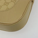 GUCCI GG Canvas Jackie Sherry Line Shoulder Bag Beige Silver 00963 Auth 188900V-8