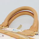 LOUIS VUITTON Monogram Multicolor Alma Hand Bag White M92647 LV Auth 188907V-8
