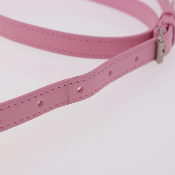 BALENCIAGA Sanrio Virutop HandleS Leather 2way Pink 619014 Auth 188908SM