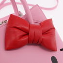 BALENCIAGA Sanrio Virutop HandleS Leather 2way Pink 619014 Auth 188908SM-20