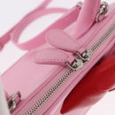 BALENCIAGA Sanrio Virutop HandleS Leather 2way Pink 619014 Auth 188908SM-22