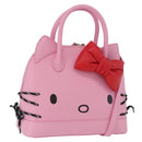 BALENCIAGA Sanrio Virutop HandleS Leather 2way Pink 619014 Auth 188908SM-1