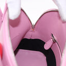 BALENCIAGA Sanrio Virutop HandleS Leather 2way Pink 619014 Auth 188908SM-26