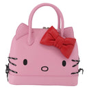 BALENCIAGA Sanrio Virutop HandleS Leather 2way Pink 619014 Auth 188908SM-13