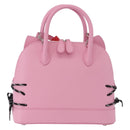 BALENCIAGA Sanrio Virutop HandleS Leather 2way Pink 619014 Auth 188908SM-2