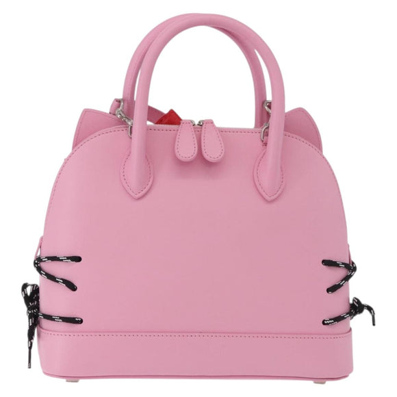 BALENCIAGA Sanrio Virutop HandleS Leather 2way Pink 619014 Auth 188908SM