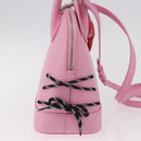 BALENCIAGA Sanrio Virutop HandleS Leather 2way Pink 619014 Auth 188908SM-4