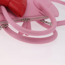 BALENCIAGA Sanrio Virutop HandleS Leather 2way Pink 619014 Auth 188908SM-7