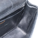 CHANEL Big Matelasse30 Chain Shoulder Bag Leather Black Gold CC Auth 188911V-18