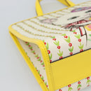 GUCCI Children's Yuko Higuchi Hand Bag Canvas Yellow 605614 Auth 188912M-11