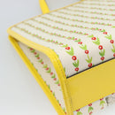 GUCCI Children's Yuko Higuchi Hand Bag Canvas Yellow 605614 Auth 188912M-13
