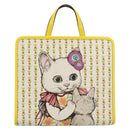 GUCCI Children's Yuko Higuchi Hand Bag Canvas Yellow 605614 Auth 188912M-2
