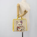 GUCCI Children's Yuko Higuchi Hand Bag Canvas Yellow 605614 Auth 188912M-22