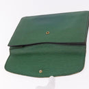 LOUIS VUITTON Epi Montaigne 27 Clutch Bag Green M52654 LV Auth 188920-8