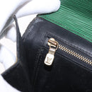 LOUIS VUITTON Epi Montaigne 27 Clutch Bag Green M52654 LV Auth 188920-21