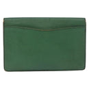 LOUIS VUITTON Epi Montaigne 27 Clutch Bag Green M52654 LV Auth 188920-2