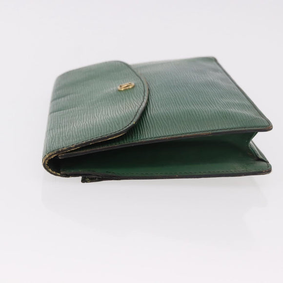 LOUIS VUITTON Epi Montaigne 27 Clutch Bag Green M52654 LV Auth 188920