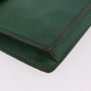 LOUIS VUITTON Epi Montaigne 27 Clutch Bag Green M52654 LV Auth 188920-14