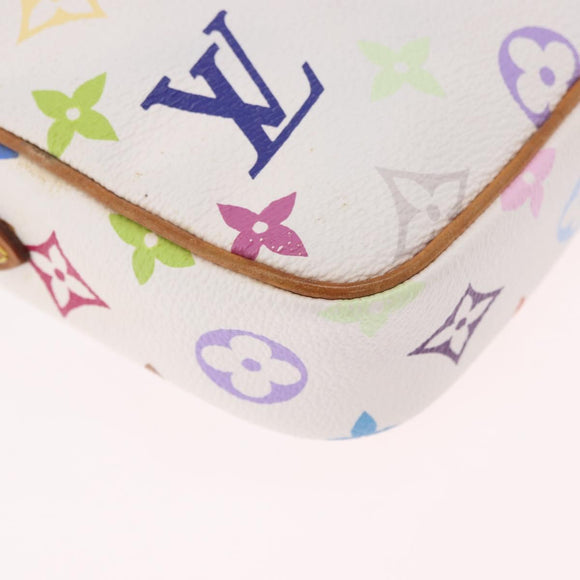 LOUIS VUITTON Monogram Multicolor Lift Shoulder Bag White M40055 LV Auth 188921