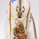 LOUIS VUITTON Monogram Multicolor Lift Shoulder Bag White M40055 LV Auth 188921-10