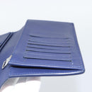 LOUIS VUITTON Monogram Bandana Brazza Portefeuille Navy M81405 Auth 188922-20