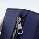 LOUIS VUITTON Monogram Bandana Brazza Portefeuille Navy M81405 Auth 188922-9