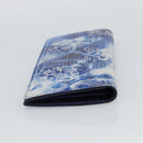 LOUIS VUITTON Monogram Bandana Brazza Portefeuille Navy M81405 Auth 188922-5