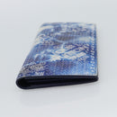 LOUIS VUITTON Monogram Bandana Brazza Portefeuille Navy M81405 Auth 188922-6