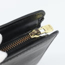 LOUIS VUITTON Epi Pochette Homme Clutch Bag Black M52522 LV Auth 188924-8