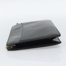 LOUIS VUITTON Epi Pochette Homme Clutch Bag Black M52522 LV Auth 188924-3