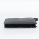 LOUIS VUITTON Epi Pochette Homme Clutch Bag Black M52522 LV Auth 188924-6