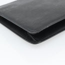 LOUIS VUITTON Epi Pochette Homme Clutch Bag Black M52522 LV Auth 188924-14