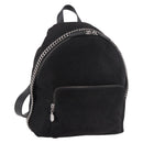Stella MacCartney Falabella Backpack polyester Black Silver Auth 188925A-1