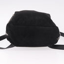 Stella MacCartney Falabella Backpack polyester Black Silver Auth 188925A-11